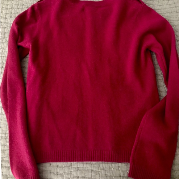 Aqua 100% Cashmere Sweater size L - Picture 5 of 6